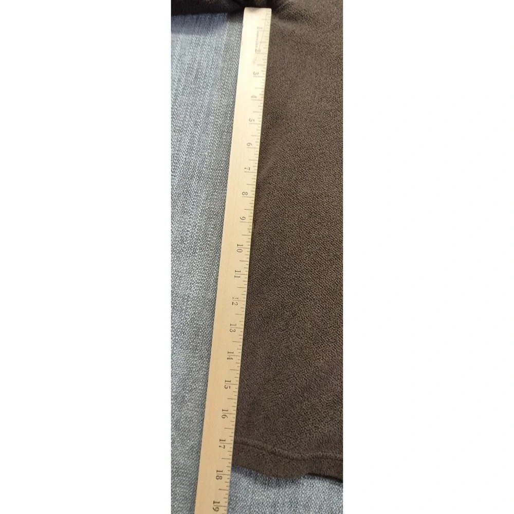 Patagonia men's Pique Knit fleece Jacket brown Full Zip Outdoors Size M 25780